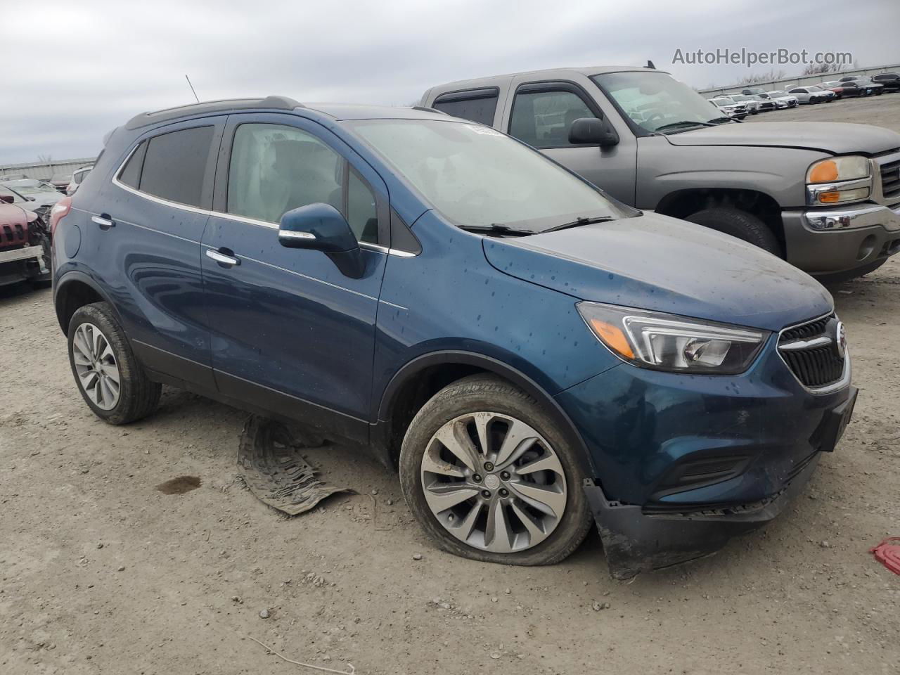 2019 Buick Encore Preferred Blue vin: KL4CJASB2KB943328