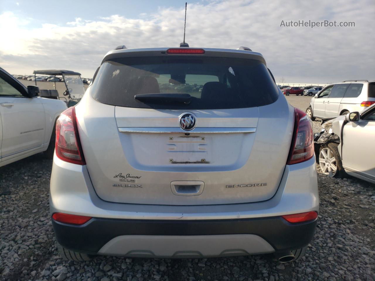 2018 Buick Encore Preferred Silver vin: KL4CJASB3JB544927