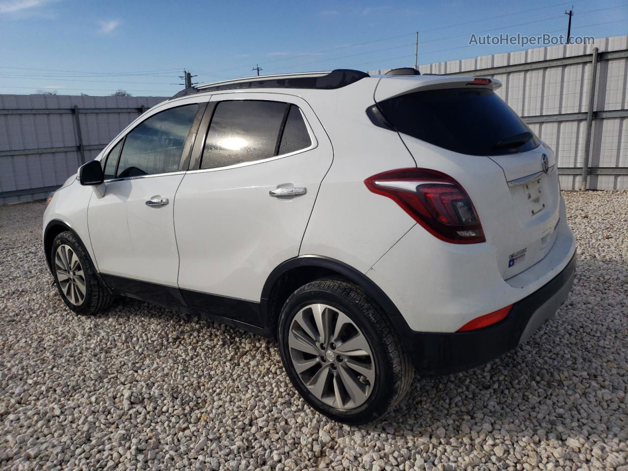 2018 Buick Encore Preferred White vin: KL4CJASB3JB549416