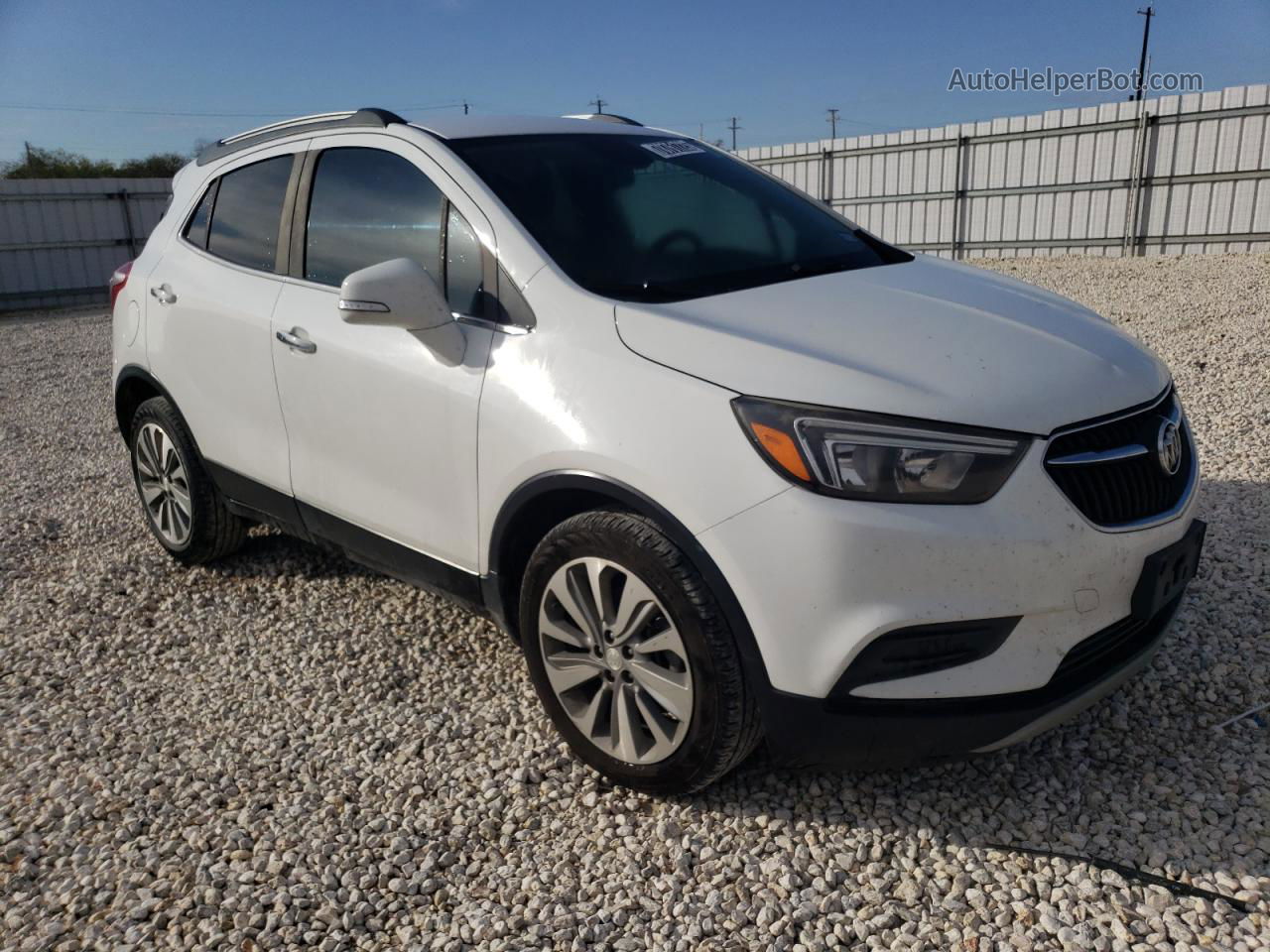 2018 Buick Encore Preferred White vin: KL4CJASB3JB549416