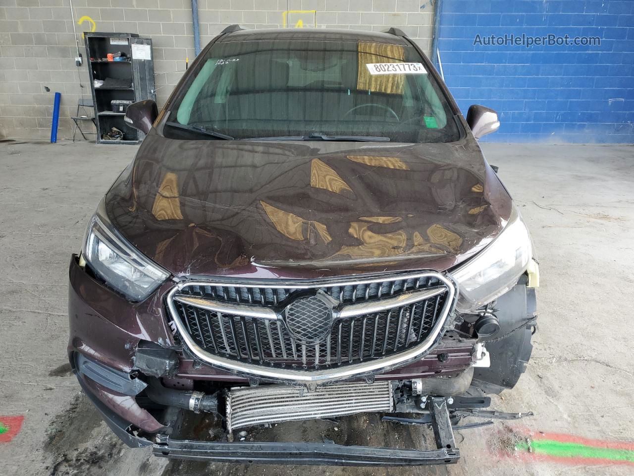 2018 Buick Encore Preferred Burgundy vin: KL4CJASB3JB571027