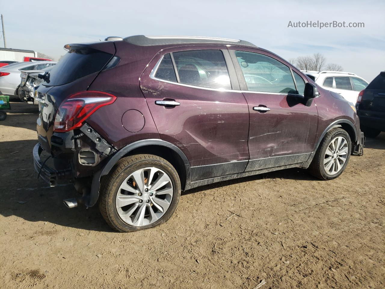 2018 Buick Encore Preferred Бордовый vin: KL4CJASB3JB594551