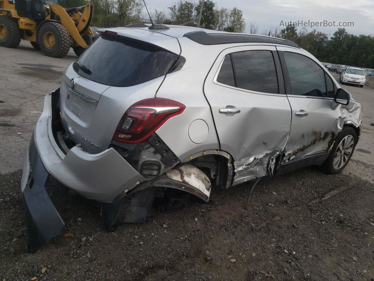 2018 Buick Encore Preferred Silver vin: KL4CJASB3JB623787