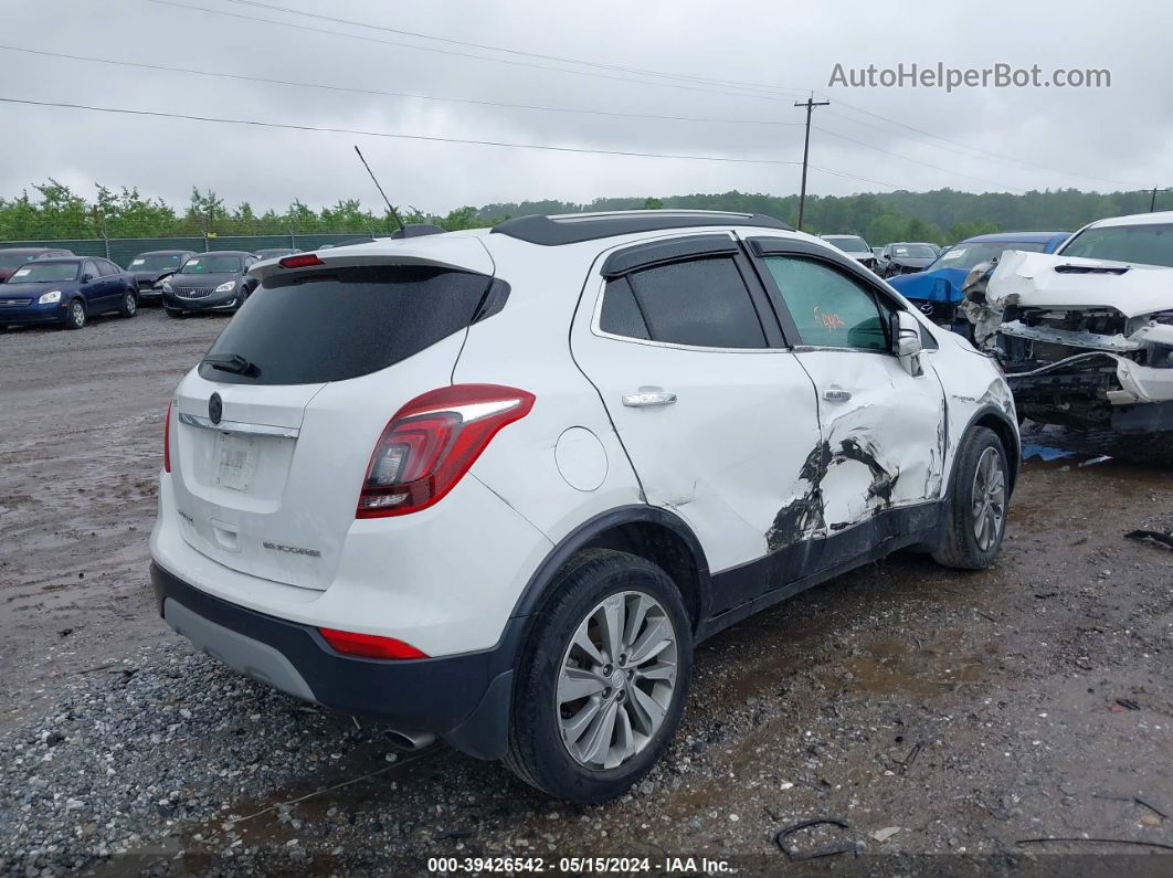 2018 Buick Encore Preferred White vin: KL4CJASB3JB644980