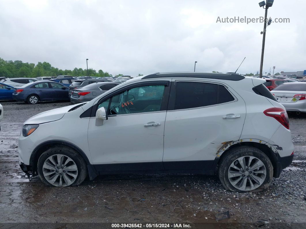 2018 Buick Encore Preferred White vin: KL4CJASB3JB644980