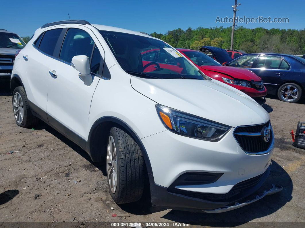 2018 Buick Encore Preferred White vin: KL4CJASB3JB656563