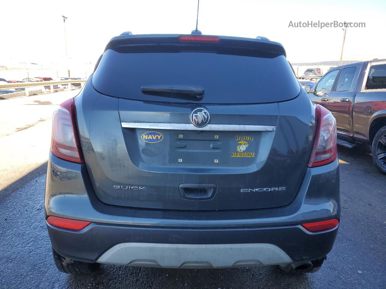 2018 Buick Encore Preferred Gray vin: KL4CJASB3JB702389