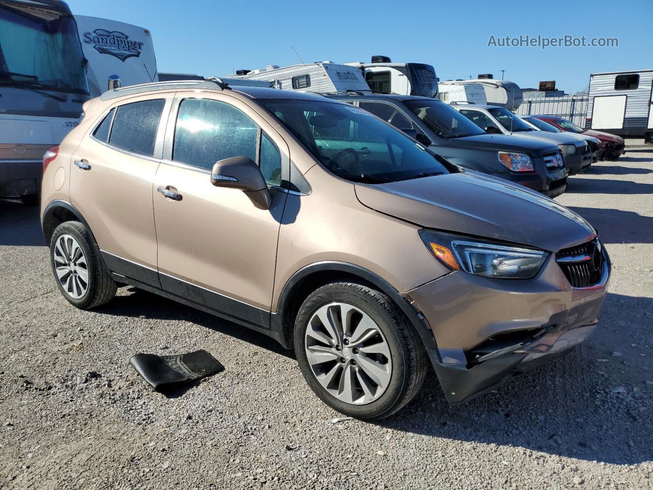 2019 Buick Encore Preferred Золотой vin: KL4CJASB3KB718982