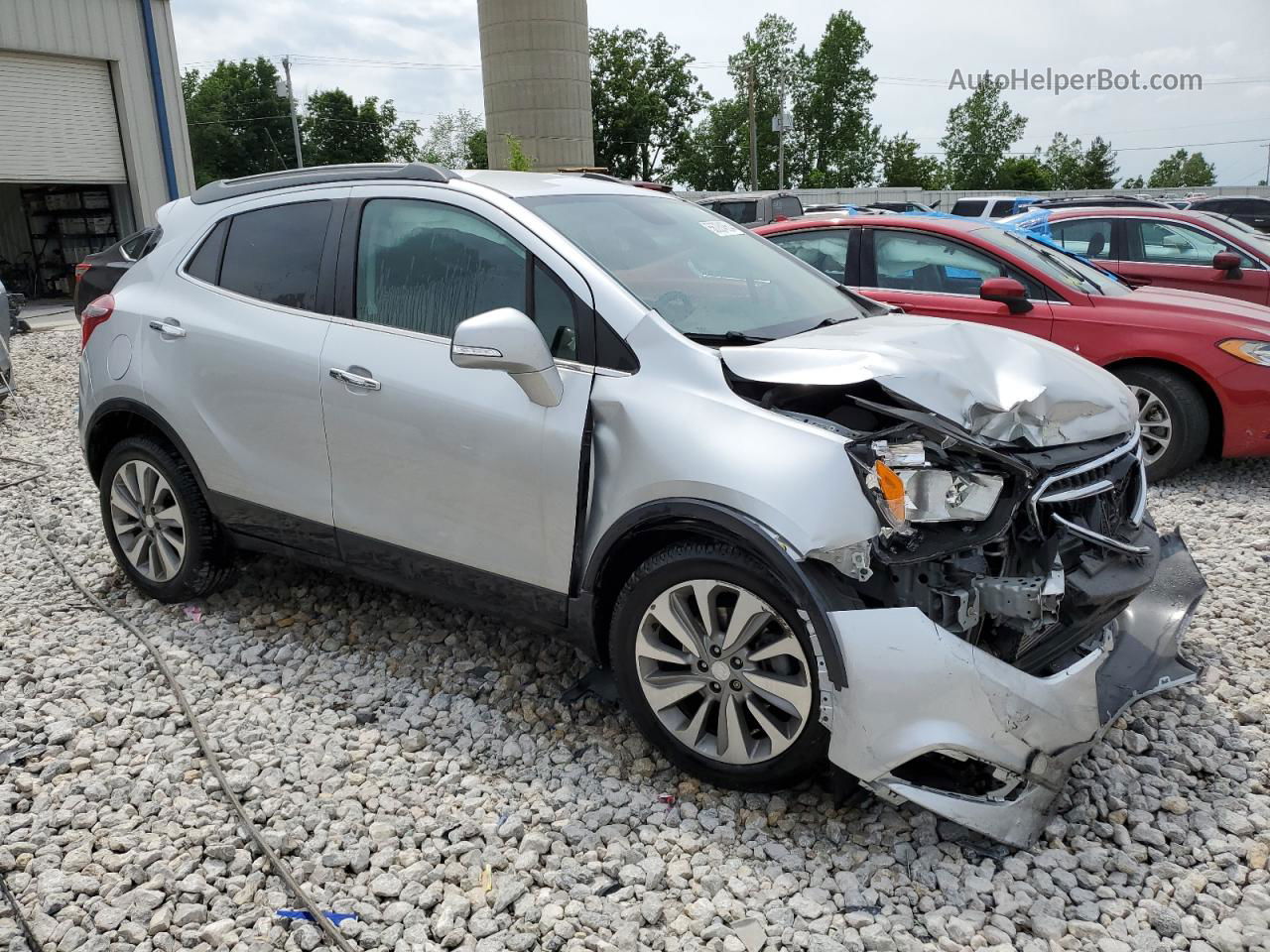 2019 Buick Encore Preferred Silver vin: KL4CJASB3KB743218