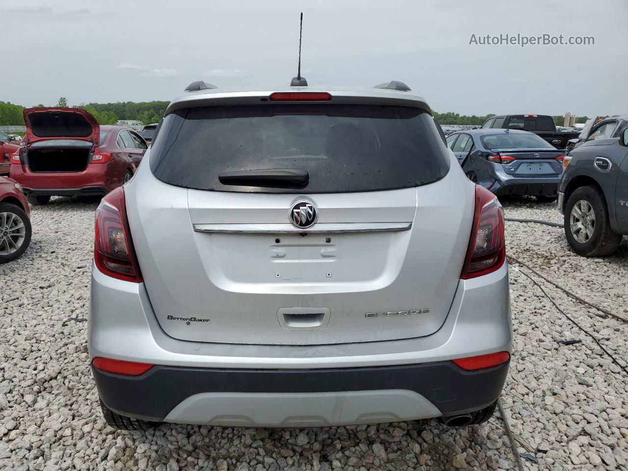 2019 Buick Encore Preferred Silver vin: KL4CJASB3KB743218