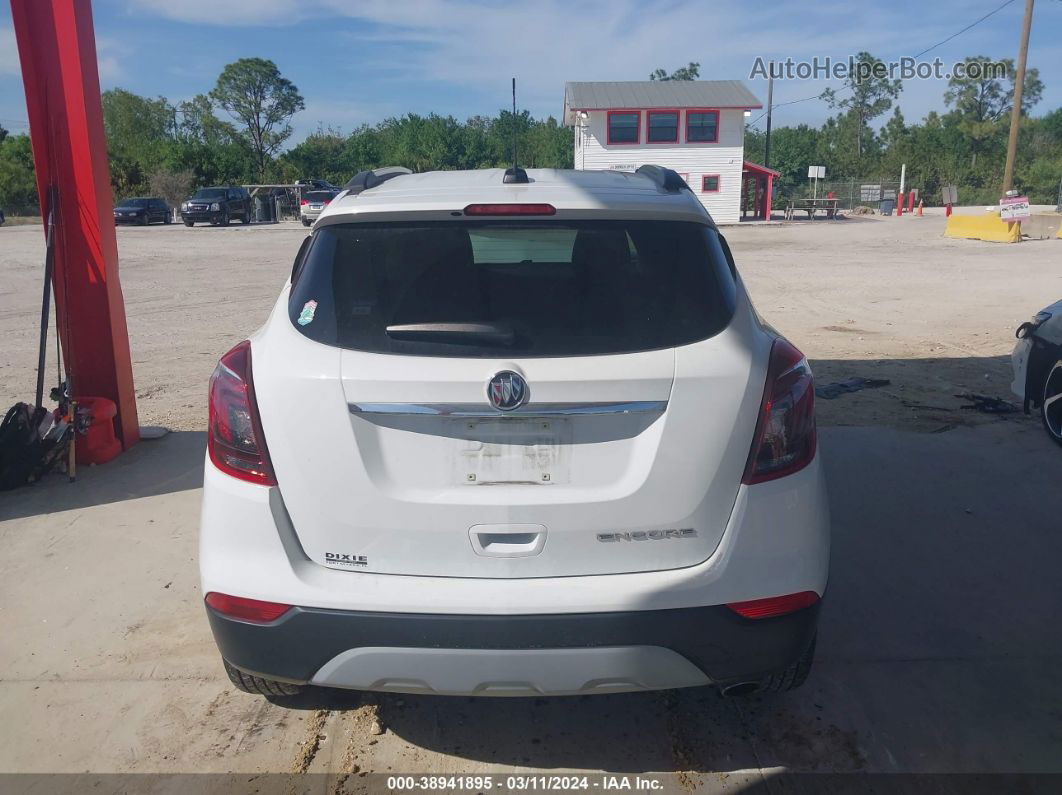 2019 Buick Encore Fwd Preferred White vin: KL4CJASB3KB759936