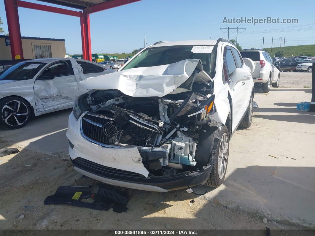 2019 Buick Encore Fwd Preferred Белый vin: KL4CJASB3KB759936