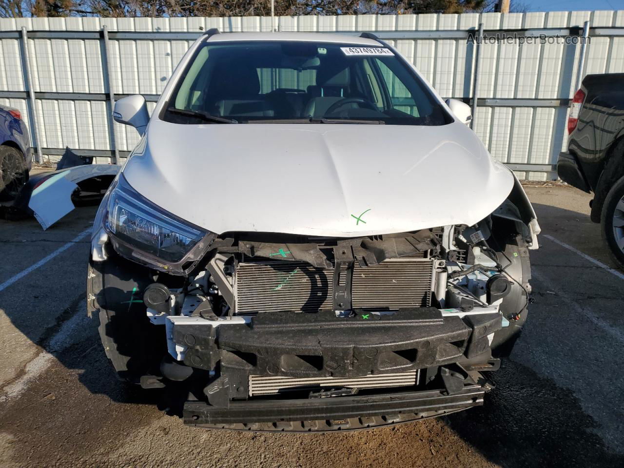 2019 Buick Encore Preferred White vin: KL4CJASB3KB766997