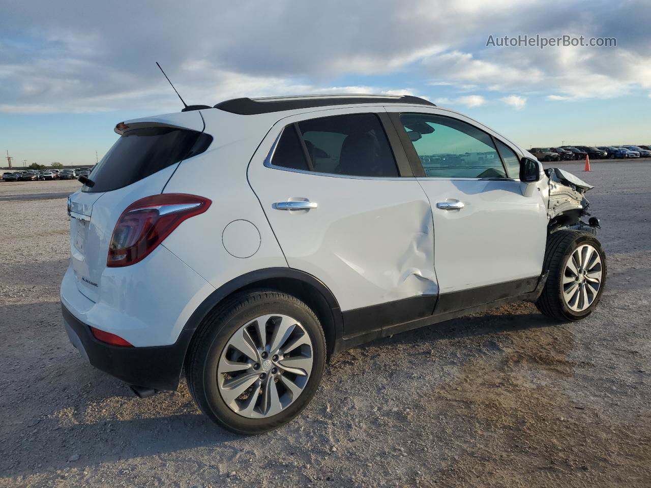 2019 Buick Encore Preferred Белый vin: KL4CJASB3KB776302