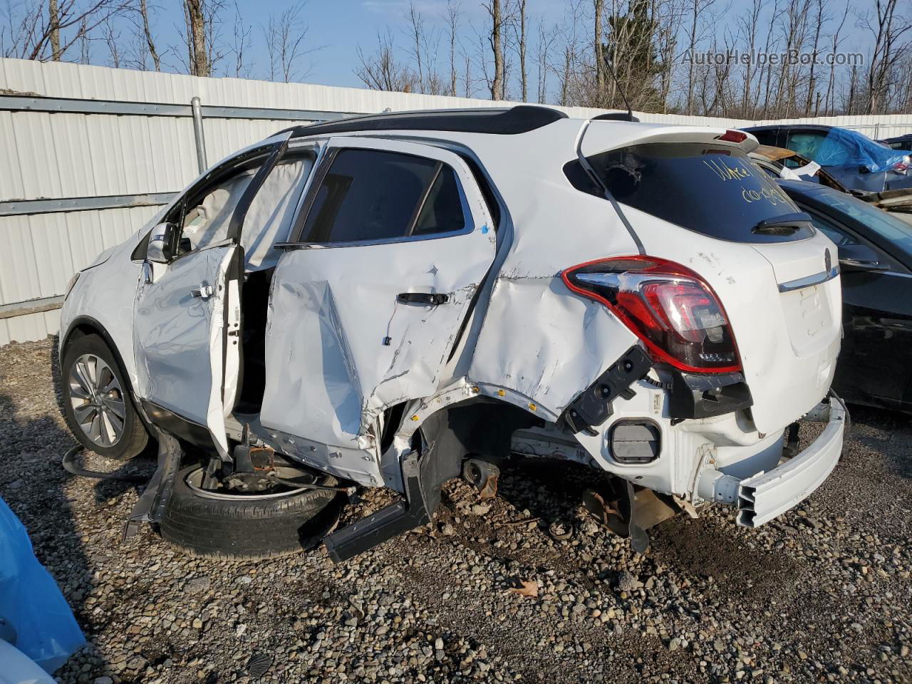 2019 Buick Encore Preferred White vin: KL4CJASB3KB813607