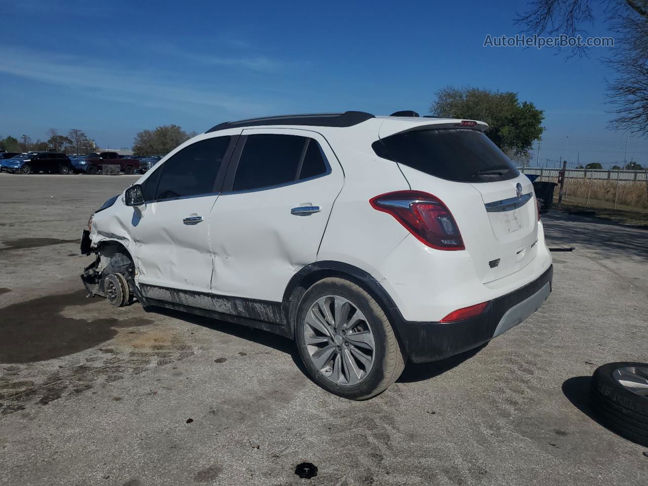 2019 Buick Encore Preferred White vin: KL4CJASB3KB826065