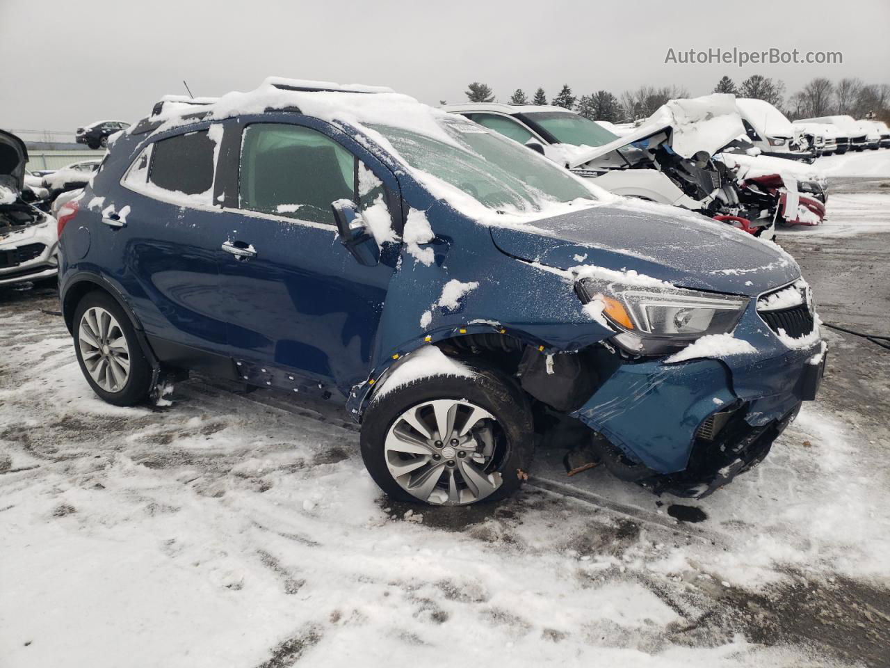 2019 Buick Encore Preferred Blue vin: KL4CJASB3KB849037