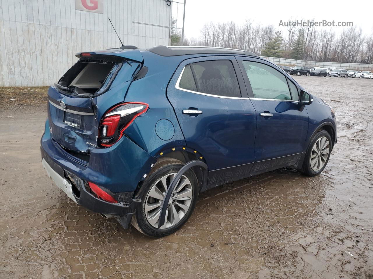 2019 Buick Encore Preferred Blue vin: KL4CJASB3KB860443