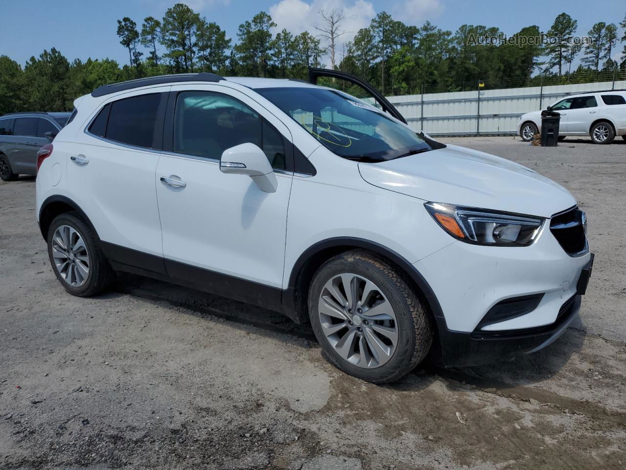 2019 Buick Encore Preferred White vin: KL4CJASB3KB907826