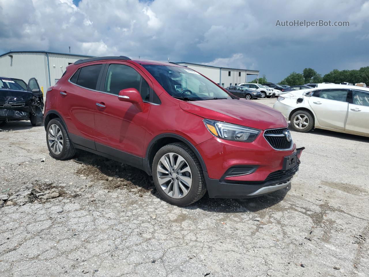 2019 Buick Encore Preferred Red vin: KL4CJASB3KB911794