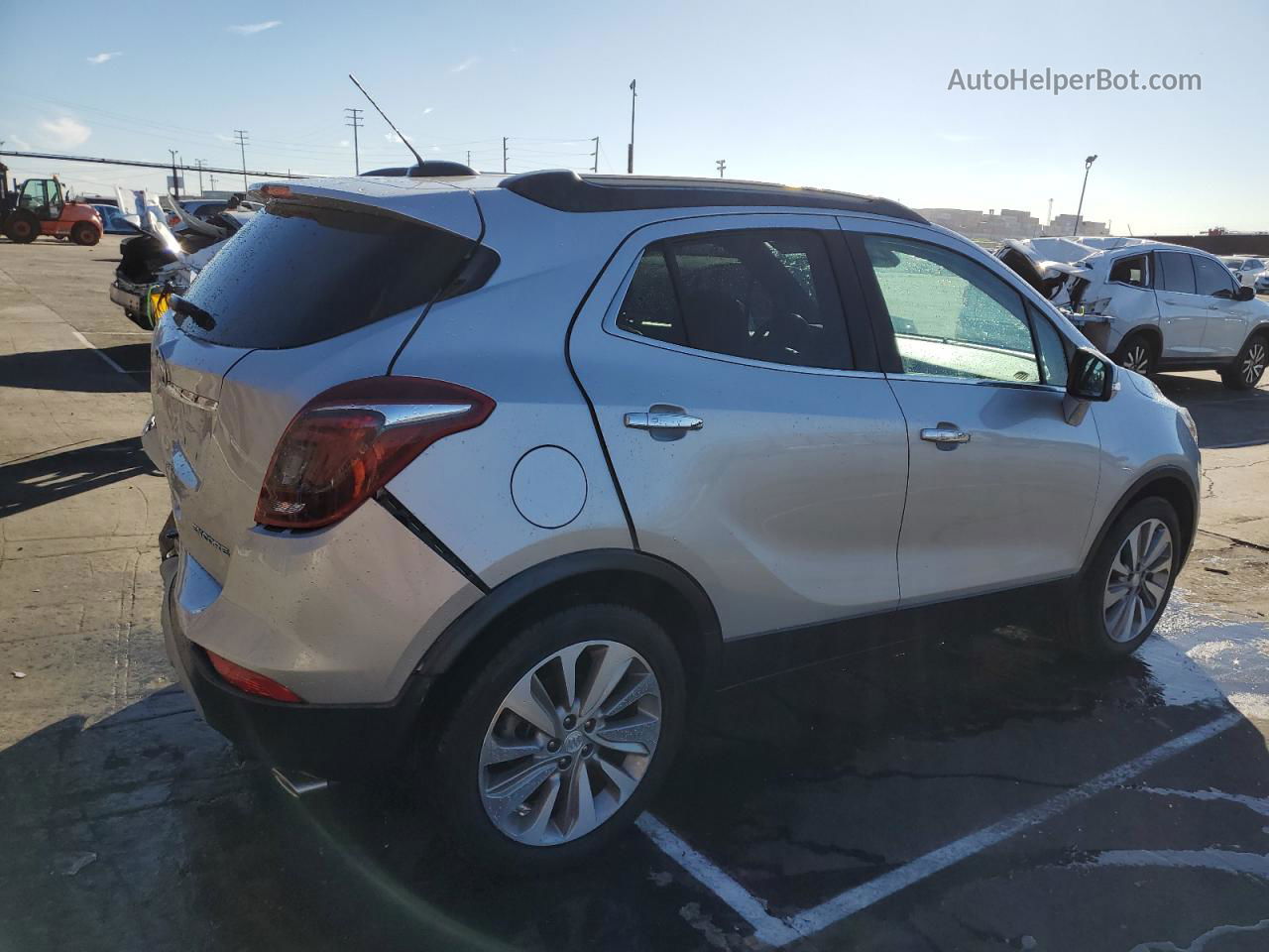 2018 Buick Encore Preferred Silver vin: KL4CJASB4JB511578