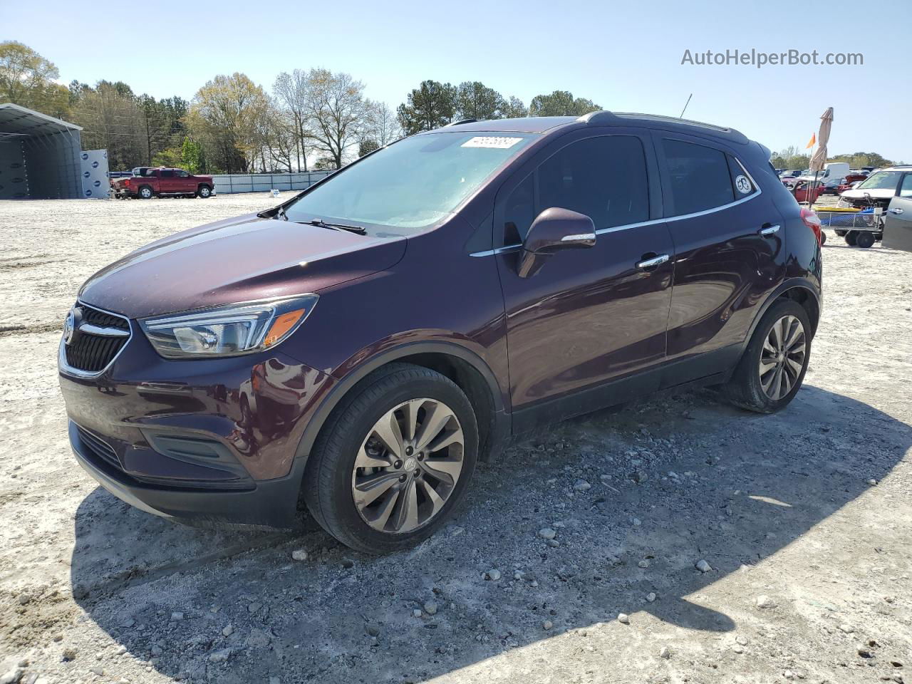 2018 Buick Encore Preferred Maroon vin: KL4CJASB4JB518045