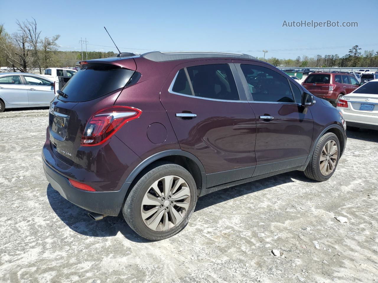 2018 Buick Encore Preferred Maroon vin: KL4CJASB4JB518045