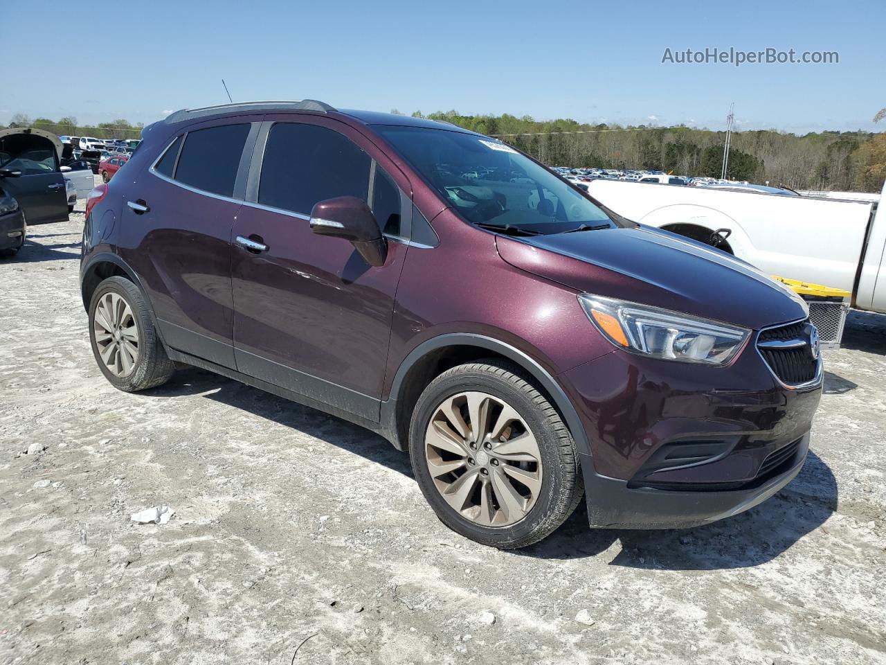 2018 Buick Encore Preferred Maroon vin: KL4CJASB4JB518045