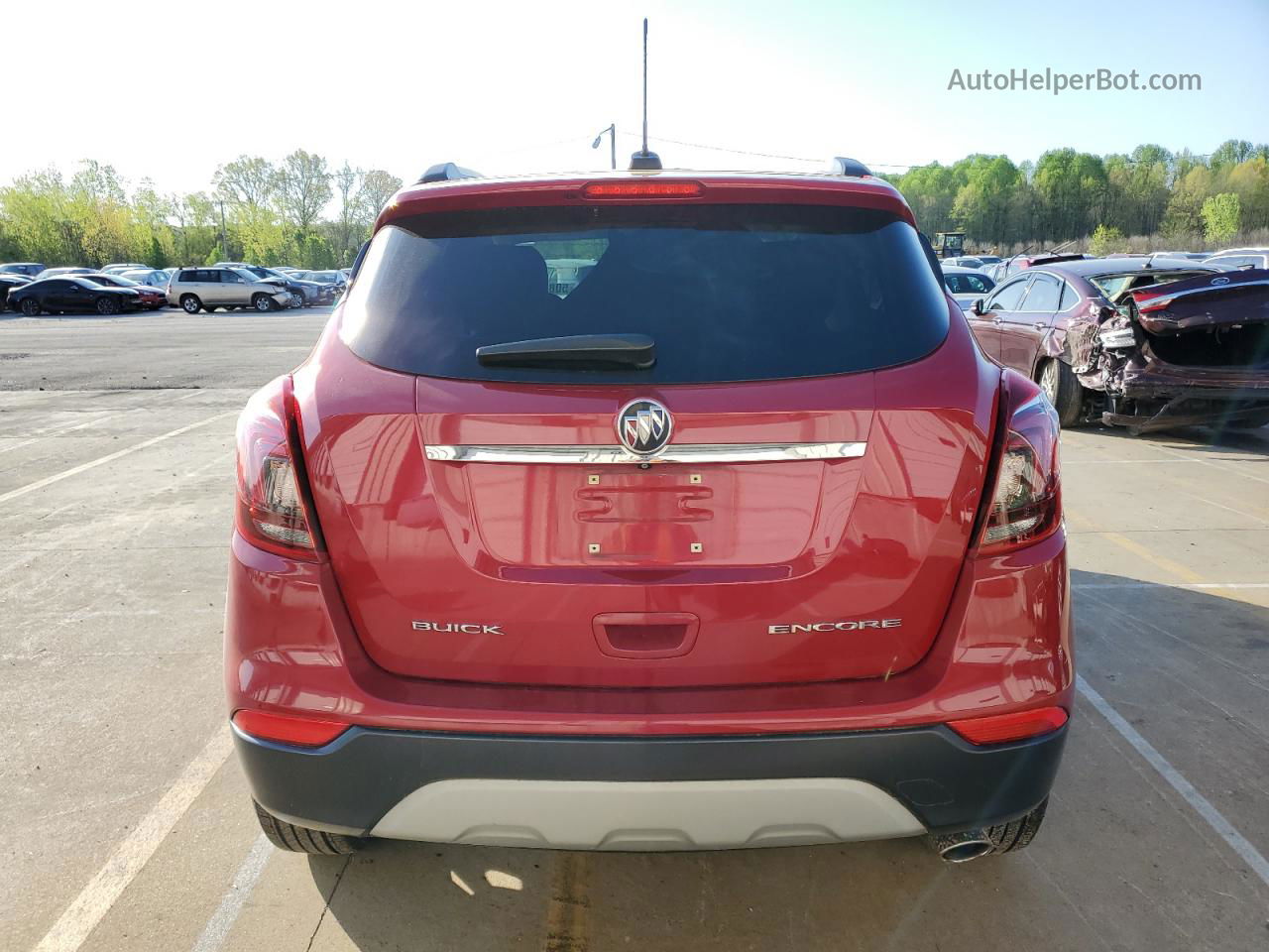 2018 Buick Encore Preferred Red vin: KL4CJASB4JB652571