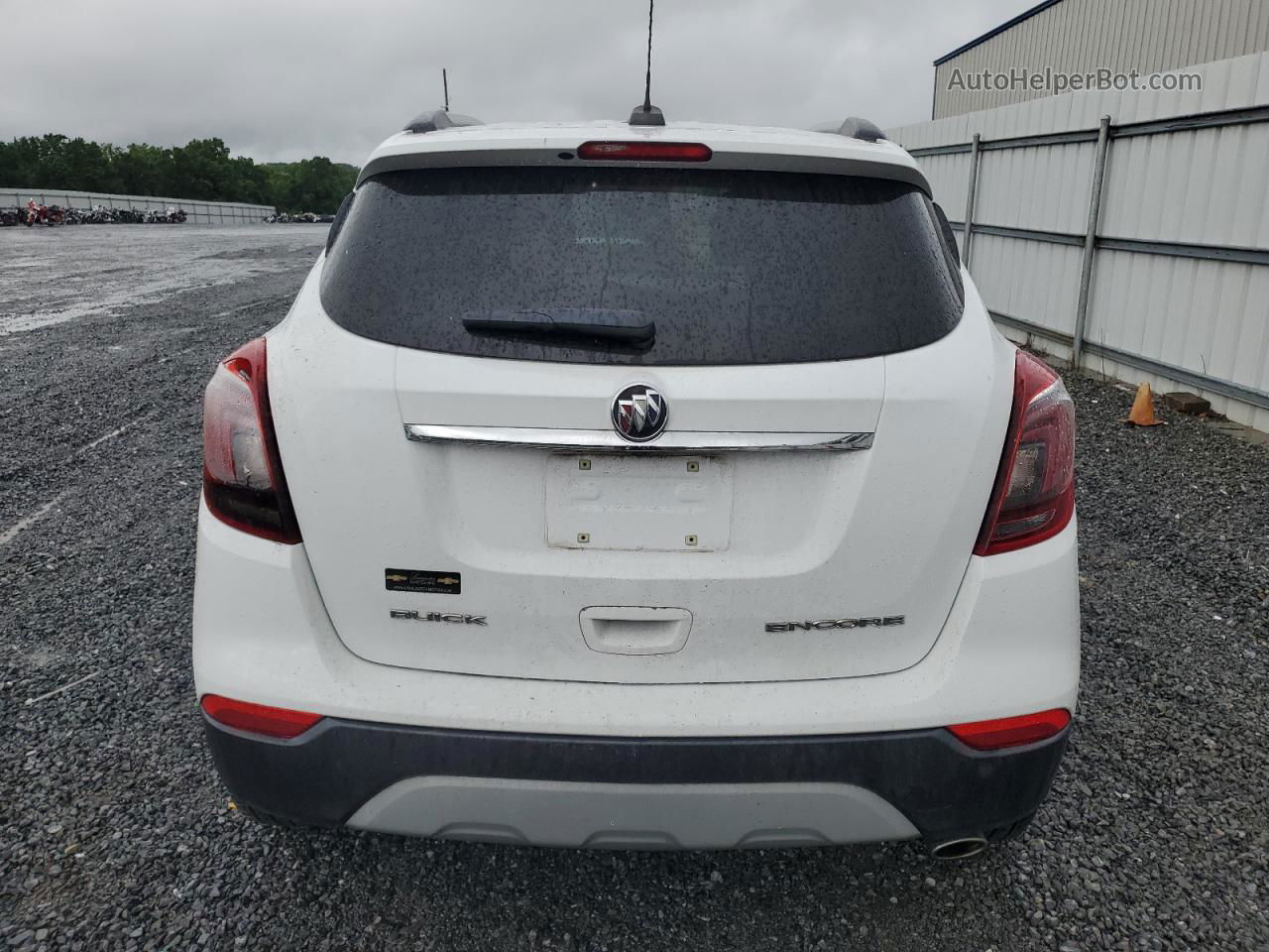 2018 Buick Encore Preferred White vin: KL4CJASB4JB684761