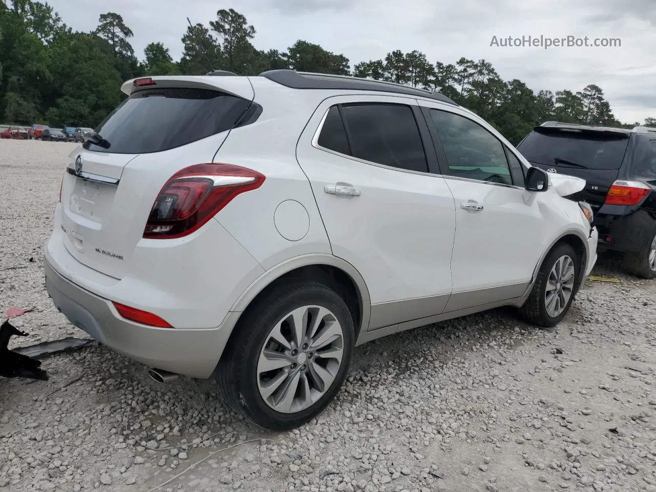 2018 Buick Encore Preferred White vin: KL4CJASB4JB703261