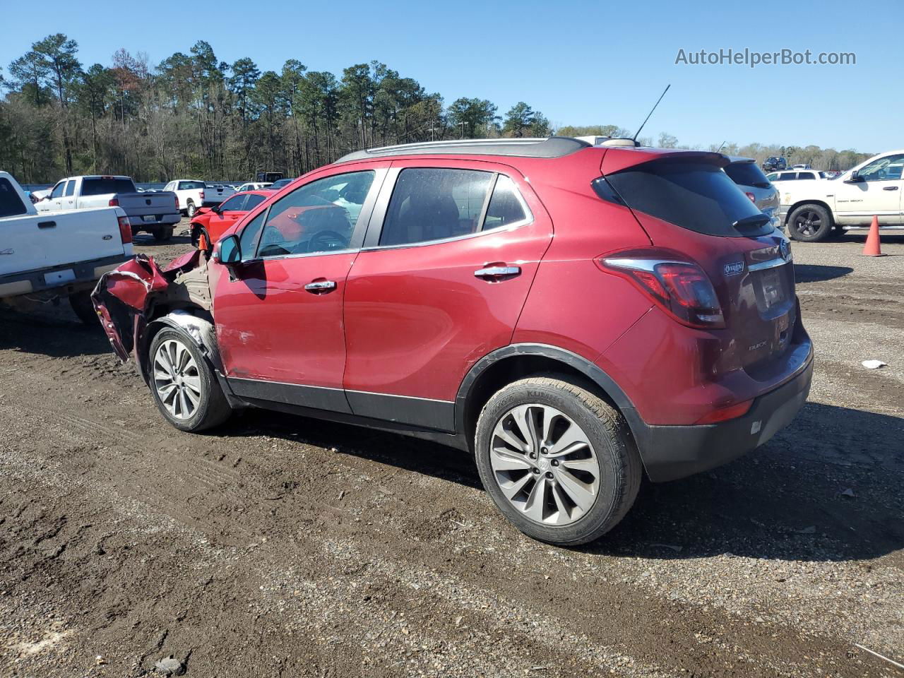 2018 Buick Encore Preferred Red vin: KL4CJASB4JB706905