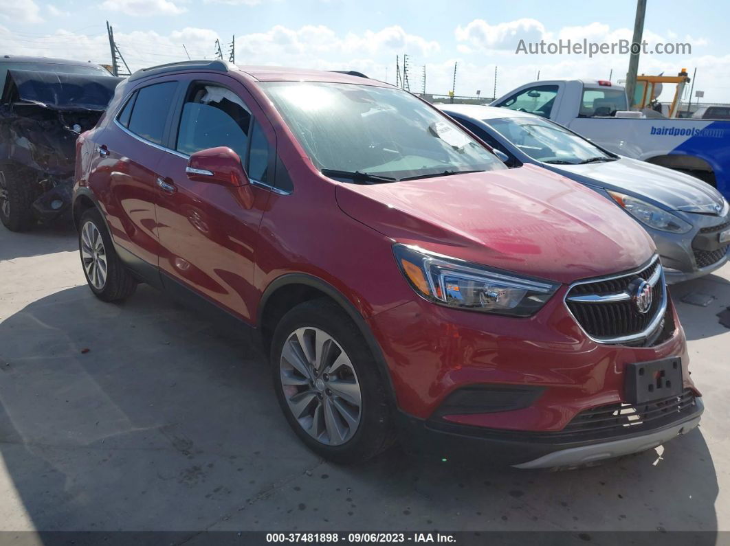 2019 Buick Encore Preferred Red vin: KL4CJASB4KB700510