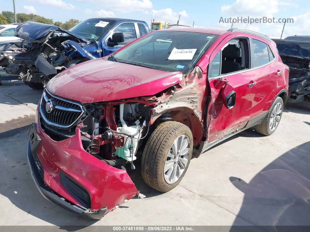 2019 Buick Encore Preferred Красный vin: KL4CJASB4KB700510