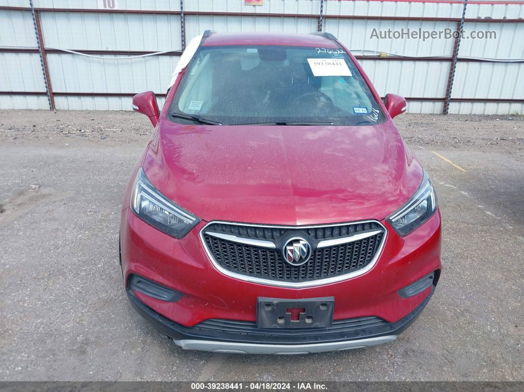 2019 Buick Encore Fwd Preferred Red vin: KL4CJASB4KB701608