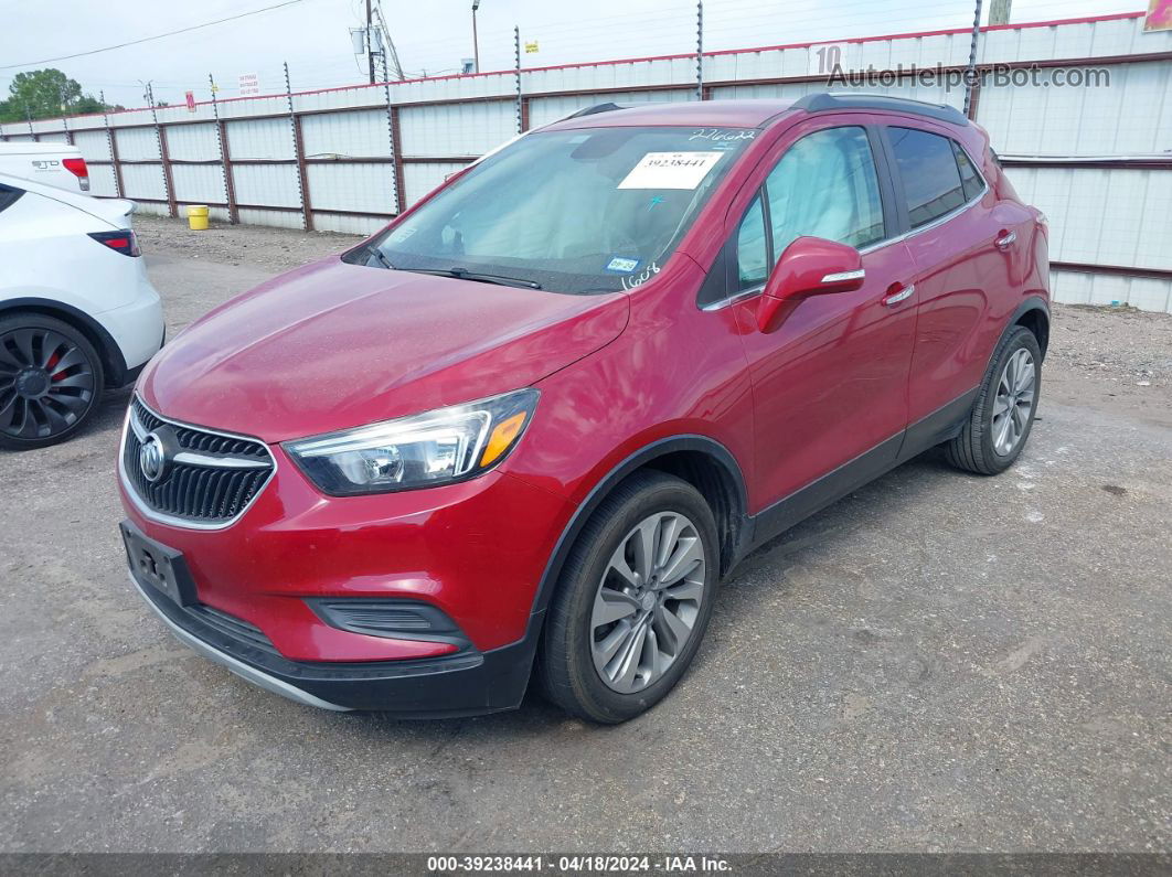 2019 Buick Encore Fwd Preferred Red vin: KL4CJASB4KB701608