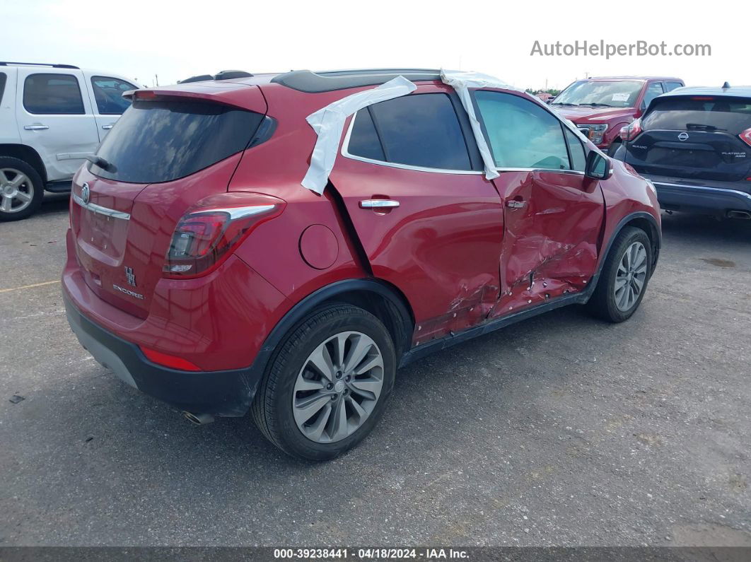 2019 Buick Encore Fwd Preferred Red vin: KL4CJASB4KB701608