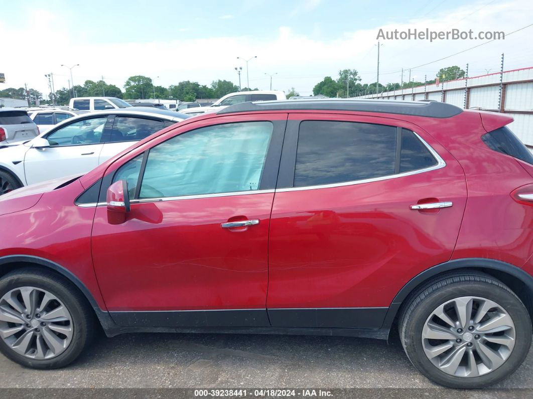 2019 Buick Encore Fwd Preferred Red vin: KL4CJASB4KB701608