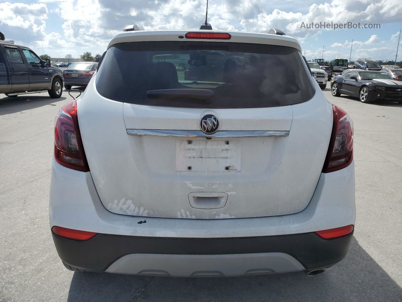 2019 Buick Encore Preferred White vin: KL4CJASB4KB721356