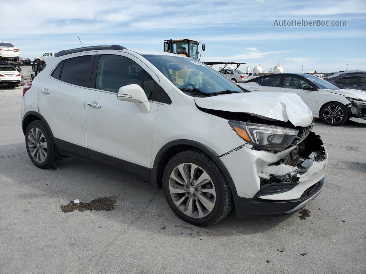 2019 Buick Encore Preferred Белый vin: KL4CJASB4KB721356