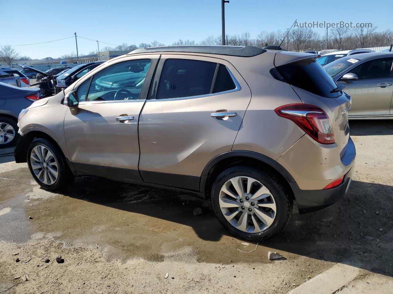 2019 Buick Encore Preferred Желто-коричневый vin: KL4CJASB4KB779211