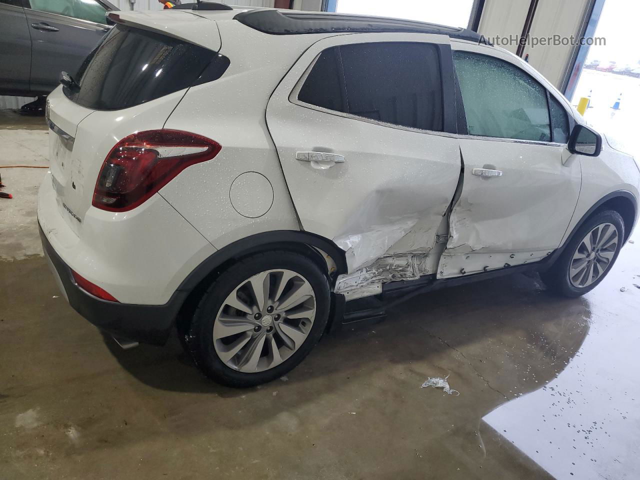 2019 Buick Encore Preferred White vin: KL4CJASB4KB779290