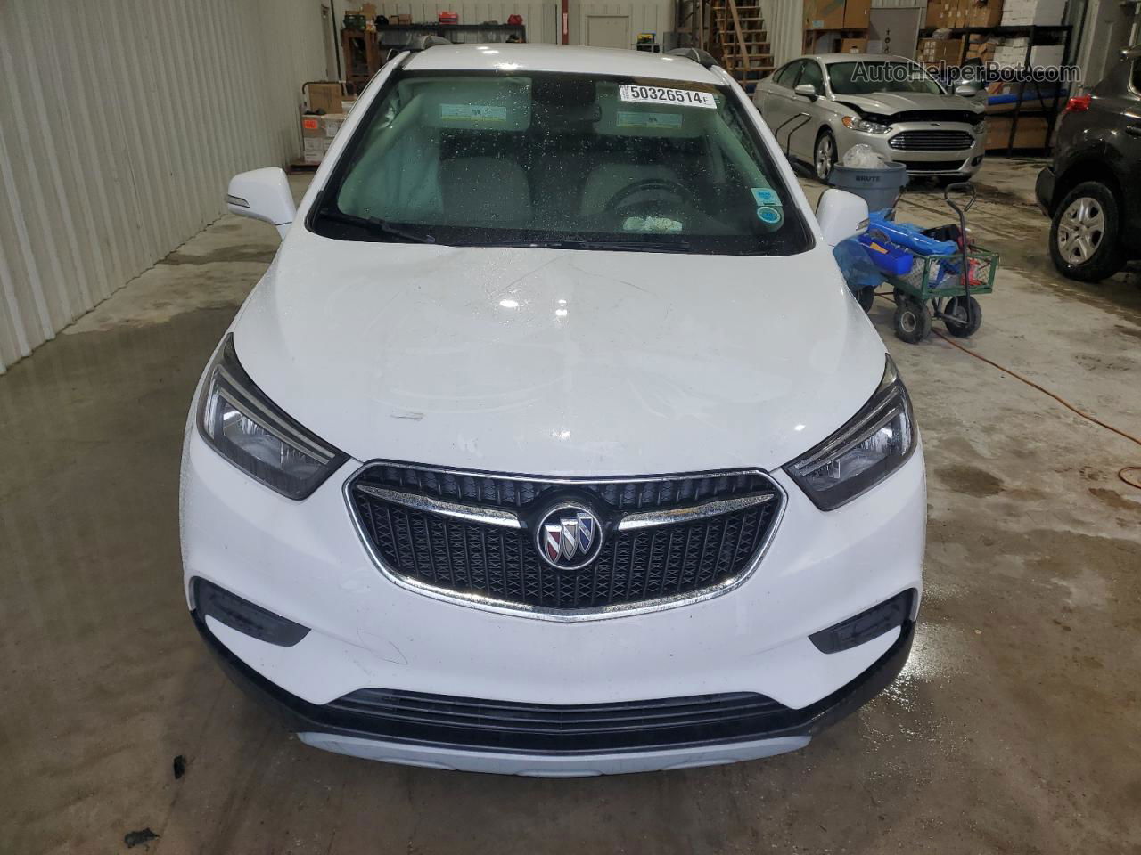 2019 Buick Encore Preferred White vin: KL4CJASB4KB779290