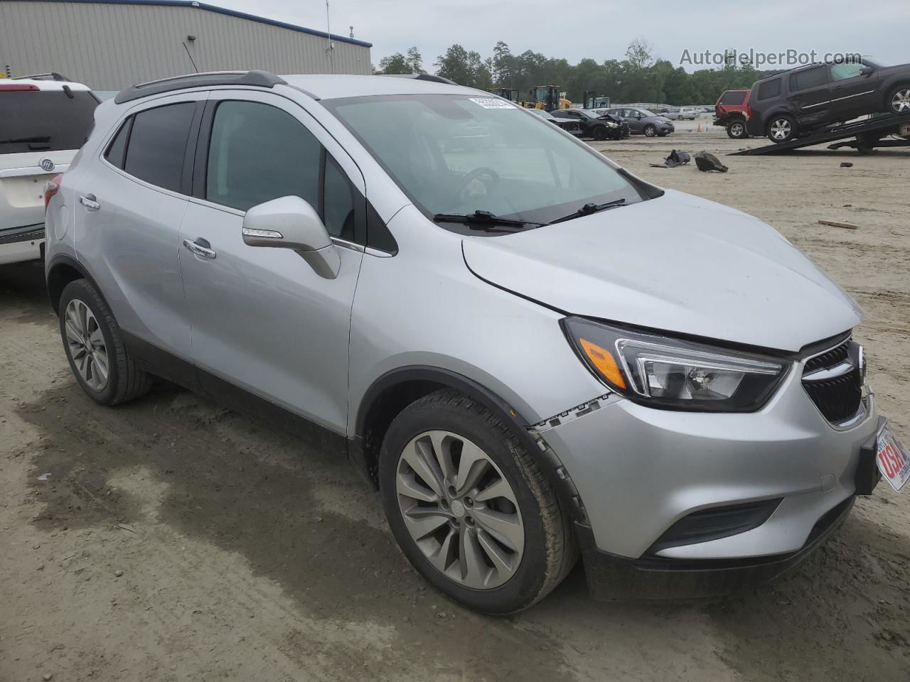 2019 Buick Encore Preferred Silver vin: KL4CJASB4KB787146