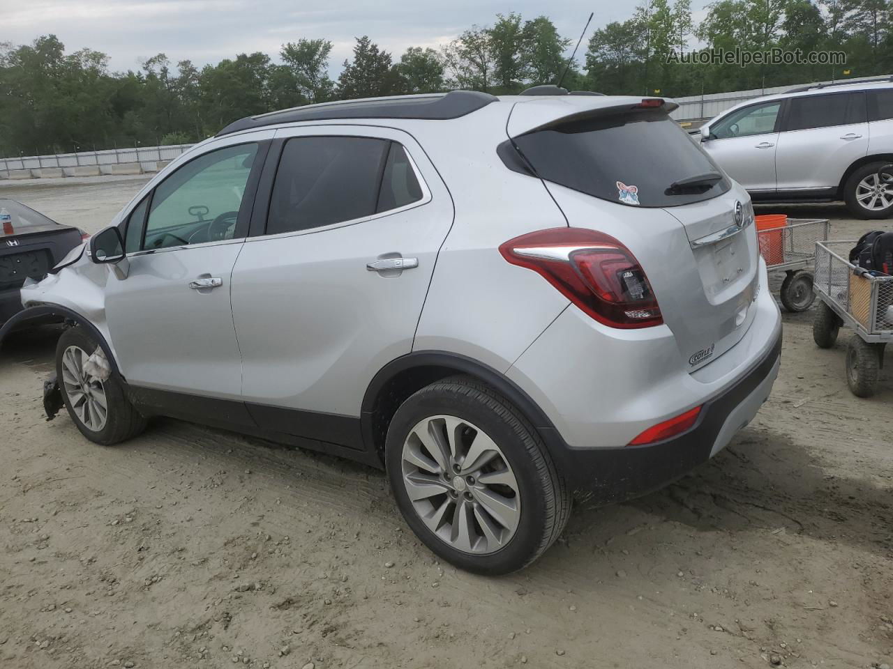 2019 Buick Encore Preferred Silver vin: KL4CJASB4KB787146