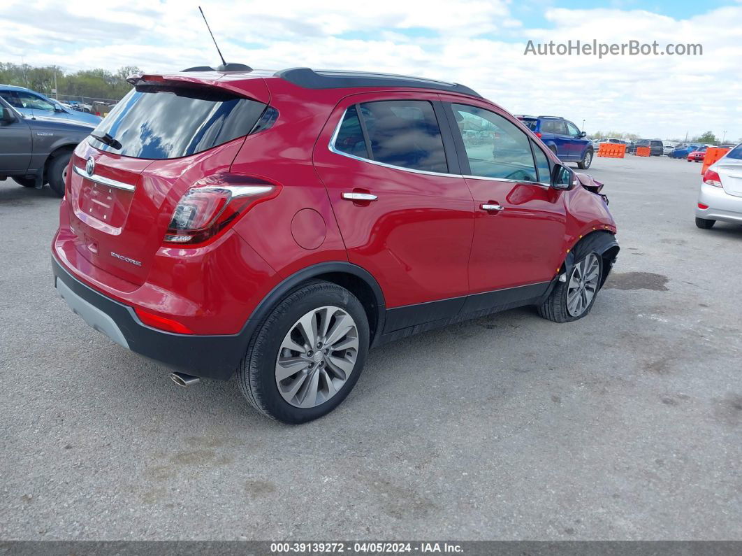 2019 Buick Encore Fwd Preferred Red vin: KL4CJASB4KB915420