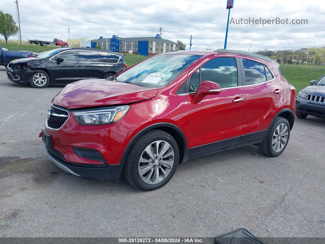 2019 Buick Encore Fwd Preferred Red vin: KL4CJASB4KB915420