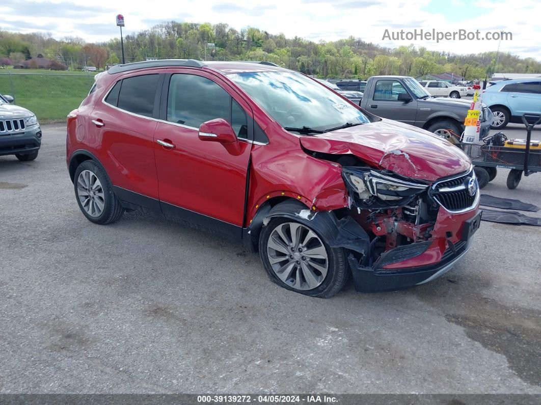 2019 Buick Encore Fwd Preferred Red vin: KL4CJASB4KB915420