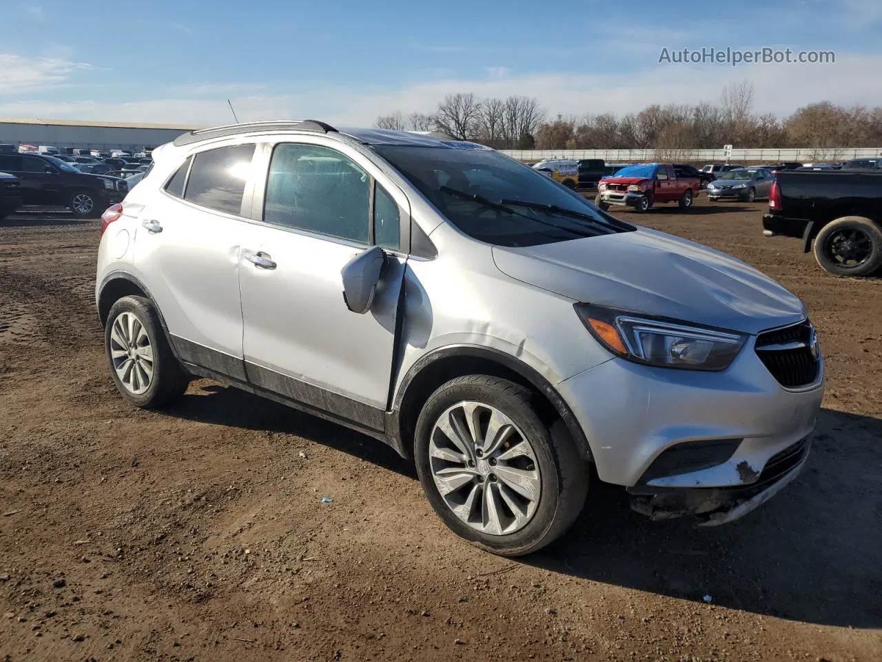 2018 Buick Encore Preferred Gray vin: KL4CJASB5JB547909