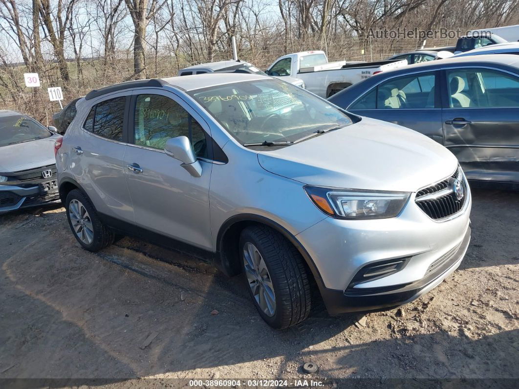 2018 Buick Encore Preferred Silver vin: KL4CJASB5JB572079